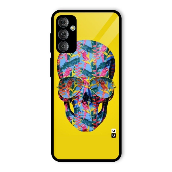 Skull Swag Glass Back Case for Galaxy F23