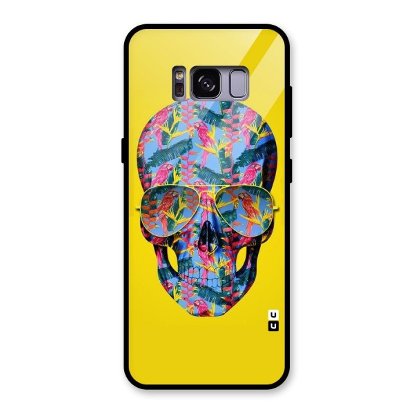 Skull Swag Glass Back Case for Galaxy S8