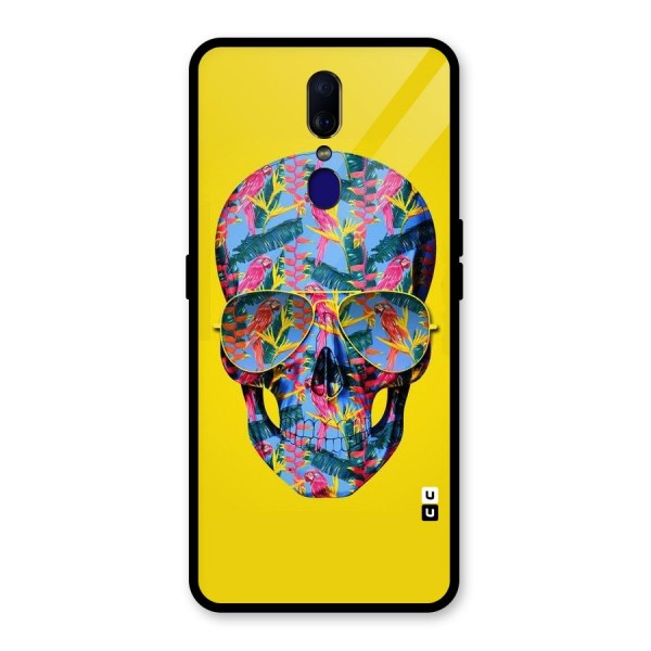 Skull Swag Glass Back Case for Oppo F11