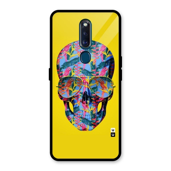 Skull Swag Glass Back Case for Oppo F11 Pro