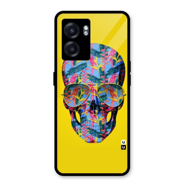 Skull Swag Glass Back Case for Oppo K10 (5G)