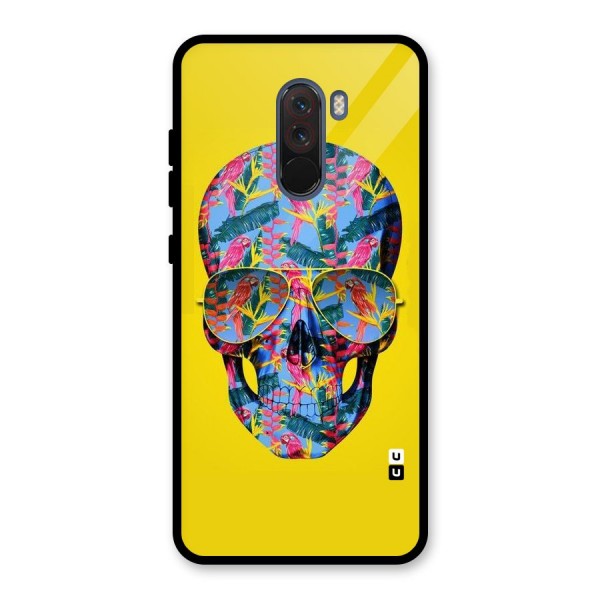 Skull Swag Glass Back Case for Poco F1