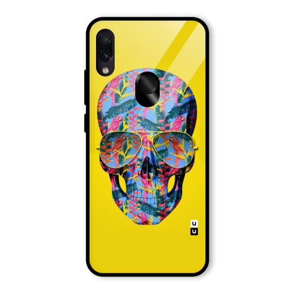 Skull Swag Glass Back Case for Redmi Note 7