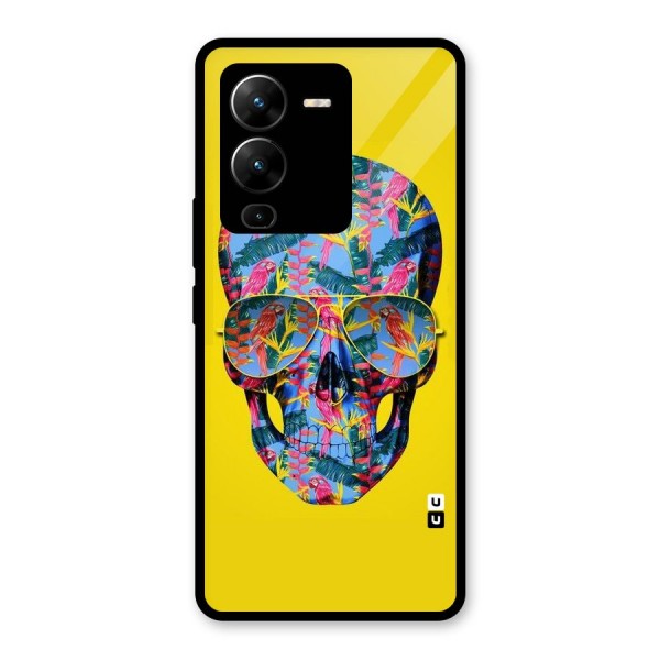 Skull Swag Glass Back Case for Vivo V25 Pro