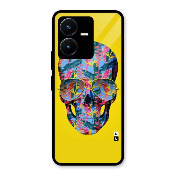 Skull Swag Glass Back Case for Vivo Y22