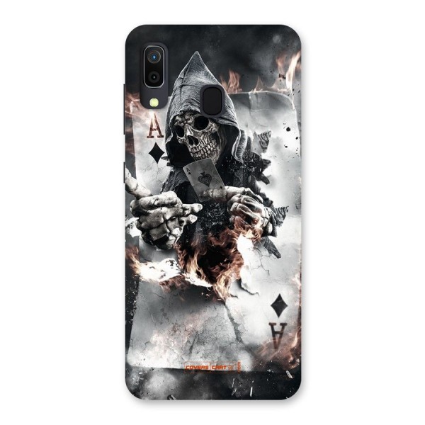 Skull with an Ace Back Case for Galaxy A20