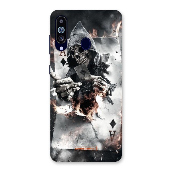 Skull with an Ace Back Case for Galaxy A60