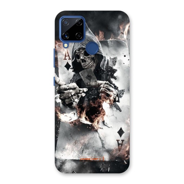 Skull with an Ace Back Case for Realme C12