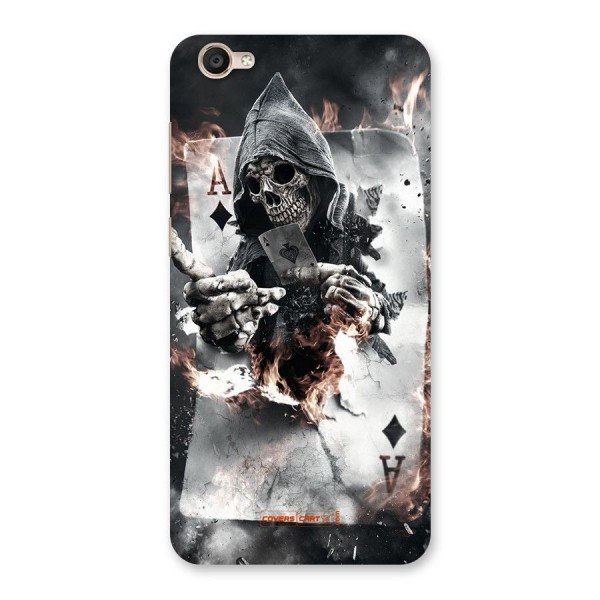 Skull with an Ace Back Case for Vivo Y55s