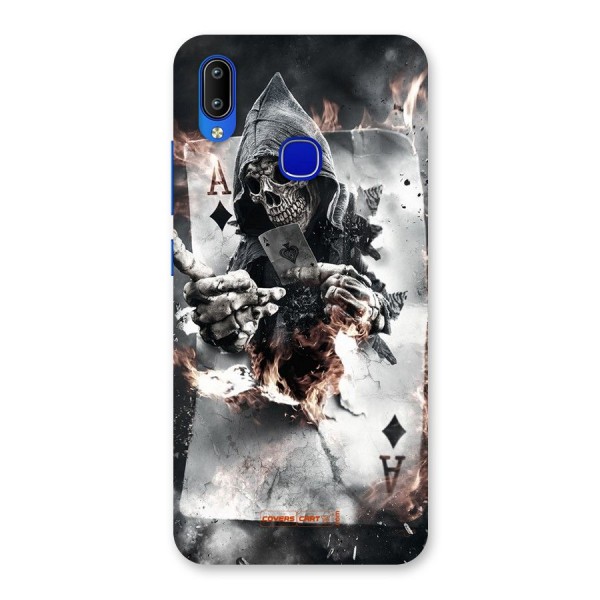 Skull with an Ace Back Case for Vivo Y91