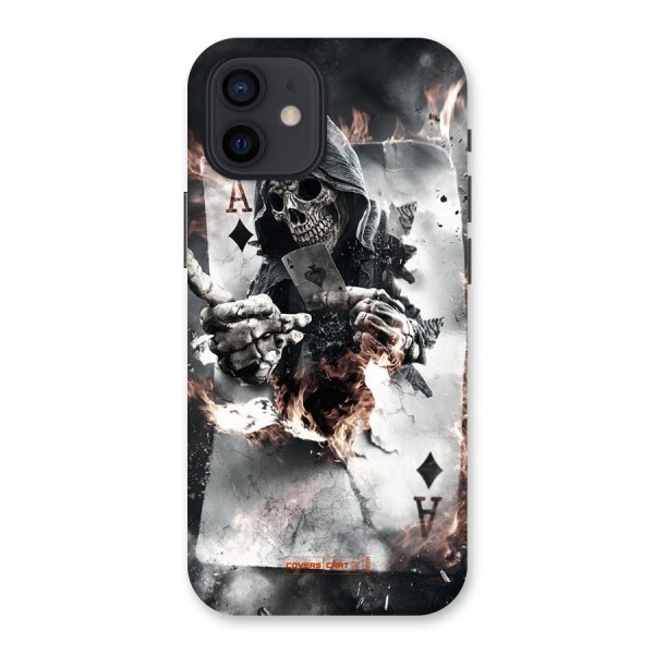 Skull with an Ace Back Case for iPhone 12