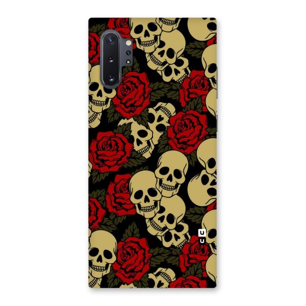 Skulled Roses Back Case for Galaxy Note 10 Plus