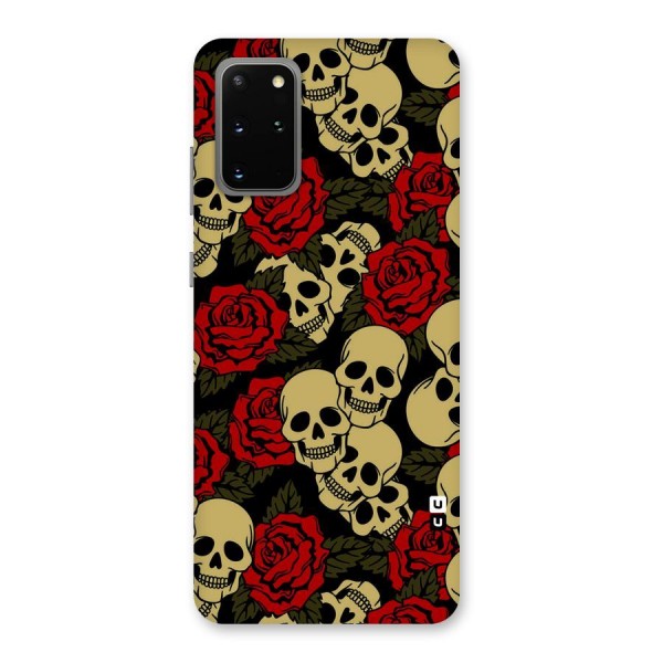 Skulled Roses Back Case for Galaxy S20 Plus