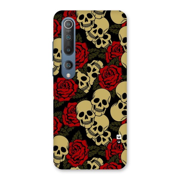 Skulled Roses Back Case for Mi 10