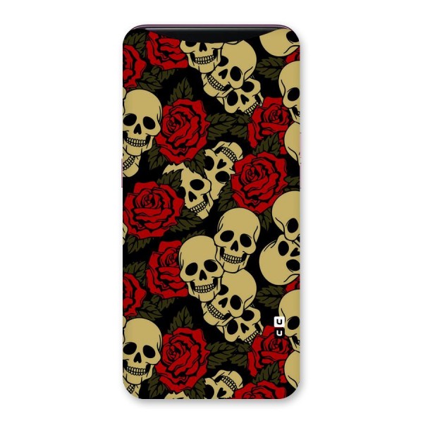 Skulled Roses Back Case for Oppo Find X