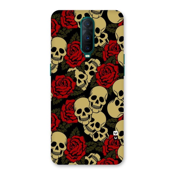 Skulled Roses Back Case for Oppo R17 Pro