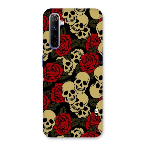 Skulled Roses Back Case for Realme 6