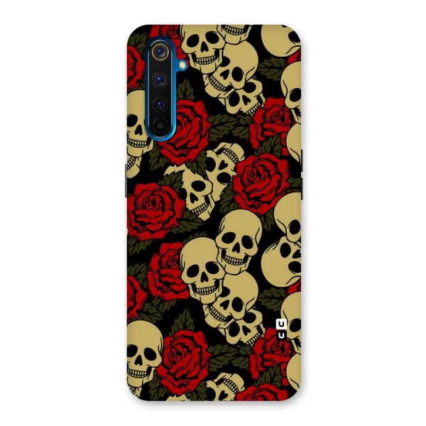 Skulled Roses Back Case for Realme 6 Pro