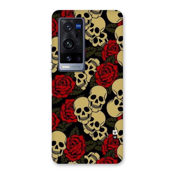 Skulled Roses Back Case for Vivo X60 Pro Plus