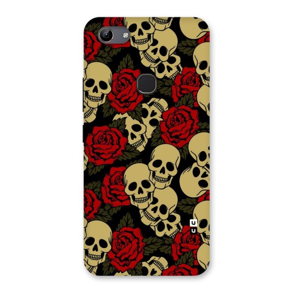 Skulled Roses Back Case for Vivo Y81