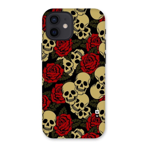 Skulled Roses Back Case for iPhone 12