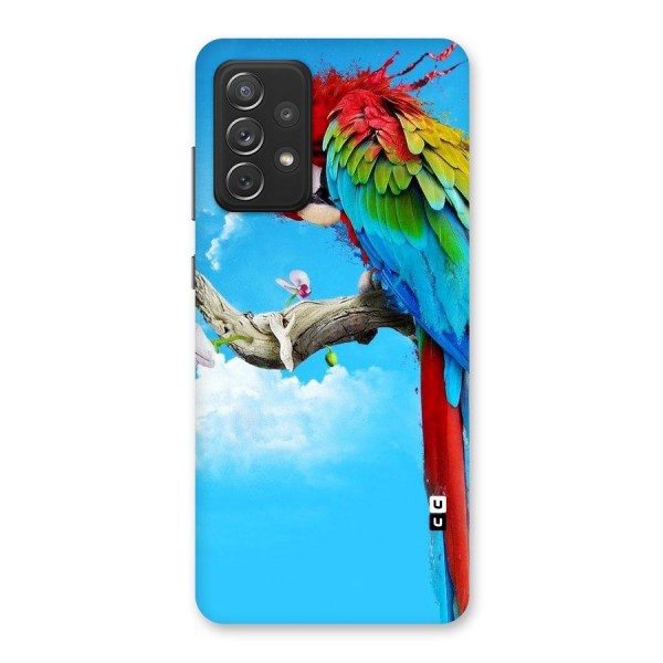 Sky Parrot Back Case for Galaxy A72