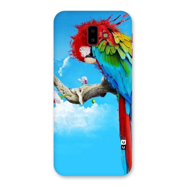 Sky Parrot Back Case for Galaxy J6 Plus