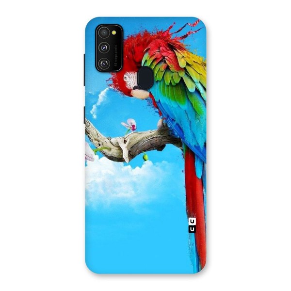 Sky Parrot Back Case for Galaxy M30s