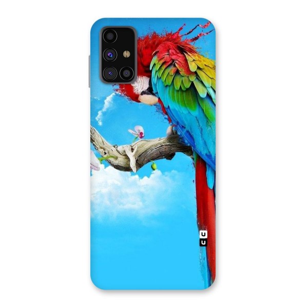 Sky Parrot Back Case for Galaxy M31s