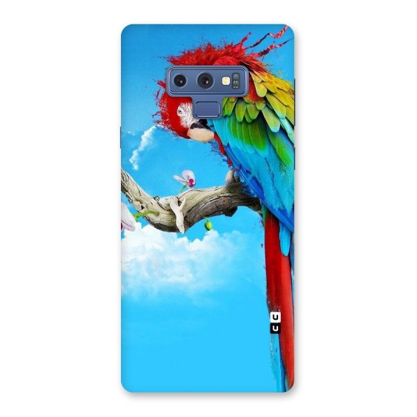 Sky Parrot Back Case for Galaxy Note 9