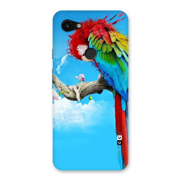 Sky Parrot Back Case for Google Pixel 3a XL