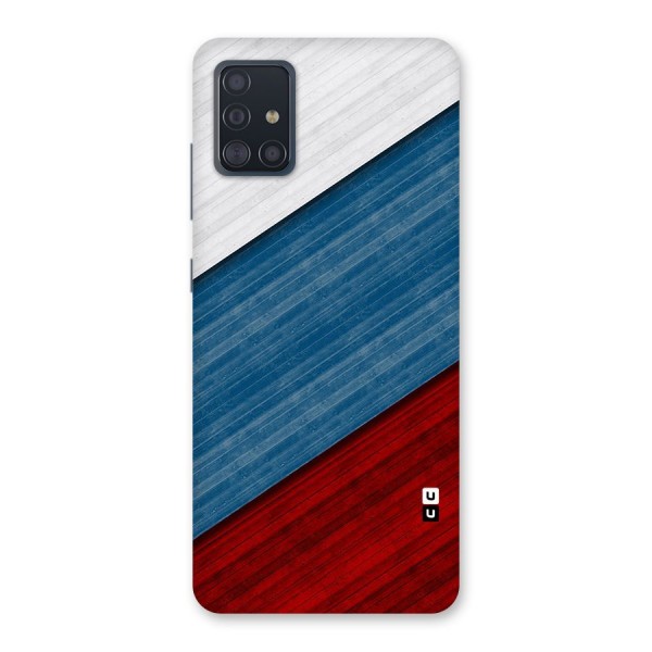 Slant Beautiful Stripe Back Case for Galaxy A51