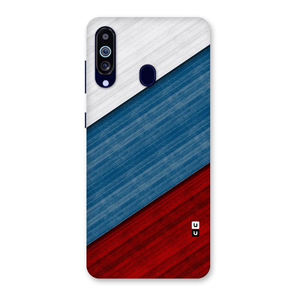 Slant Beautiful Stripe Back Case for Galaxy A60