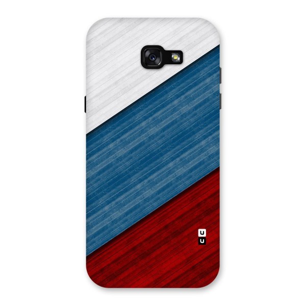 Slant Beautiful Stripe Back Case for Galaxy A7 (2017)