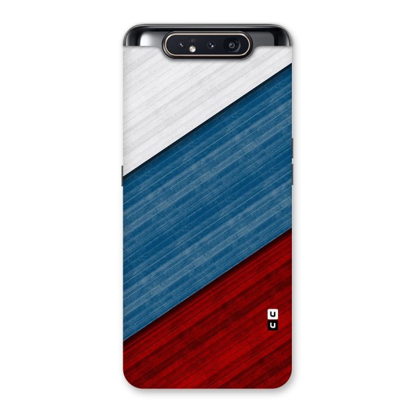 Slant Beautiful Stripe Back Case for Galaxy A80