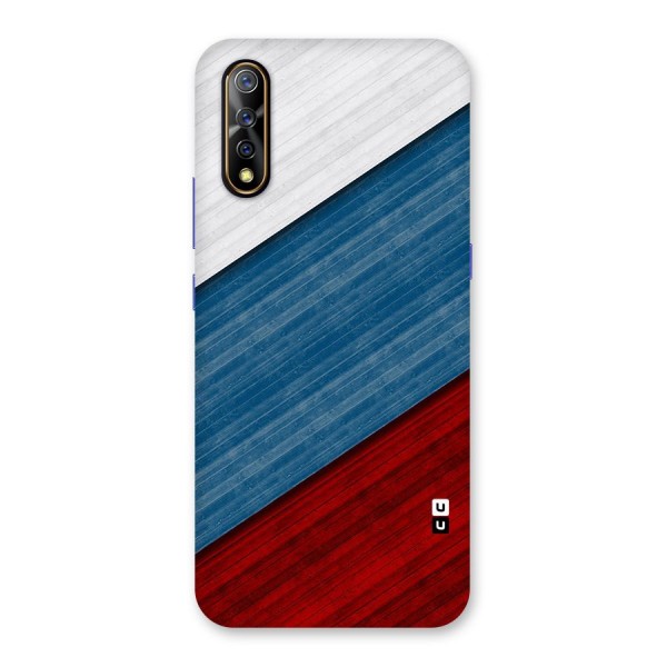 Slant Beautiful Stripe Back Case for Vivo S1