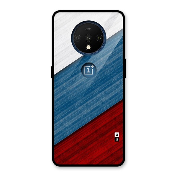 Slant Beautiful Stripe Glass Back Case for OnePlus 7T