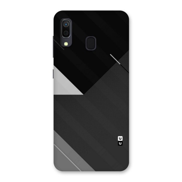 Slant Grey Back Case for Galaxy A20