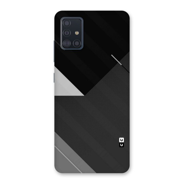 Slant Grey Back Case for Galaxy A51