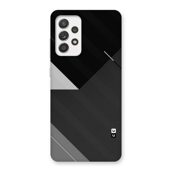 Slant Grey Back Case for Galaxy A52