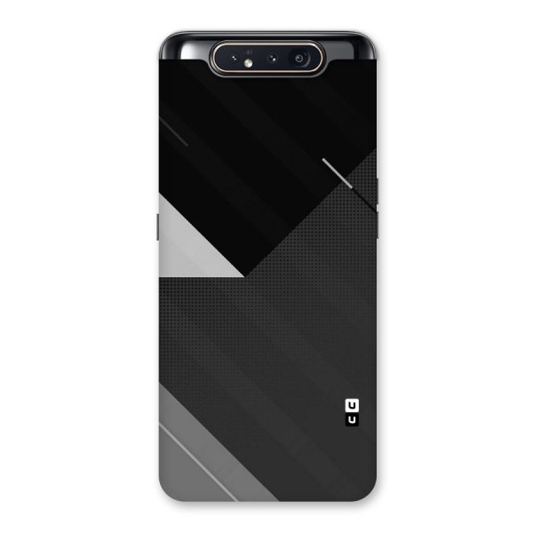 Slant Grey Back Case for Galaxy A80