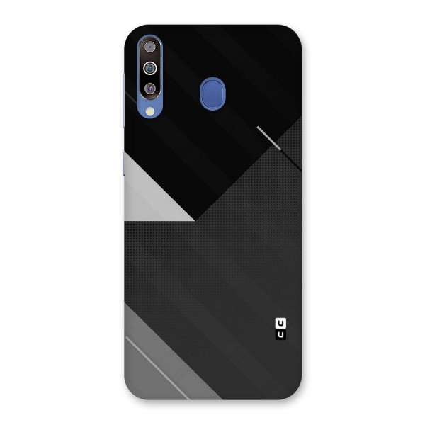 Slant Grey Back Case for Galaxy M30