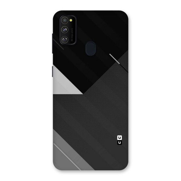 Slant Grey Back Case for Galaxy M30s