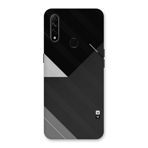 Slant Grey Back Case for Oppo A31