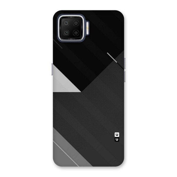 Slant Grey Back Case for Oppo F17