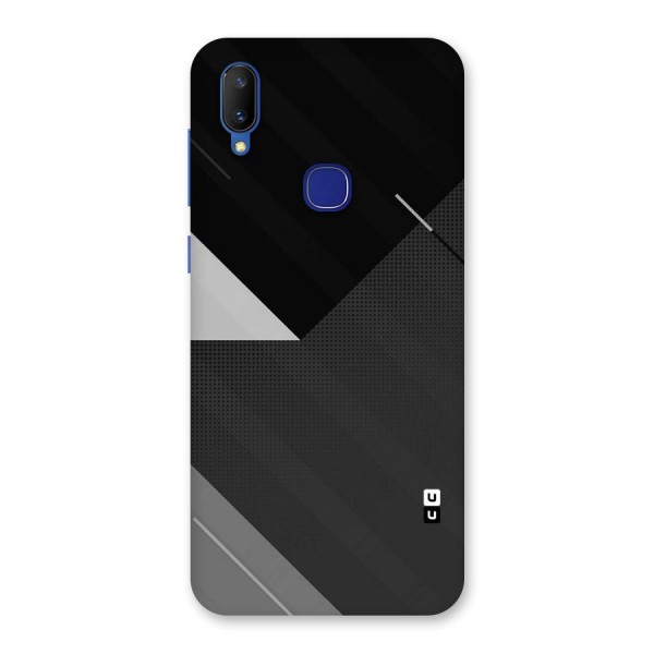 Slant Grey Back Case for Vivo V11