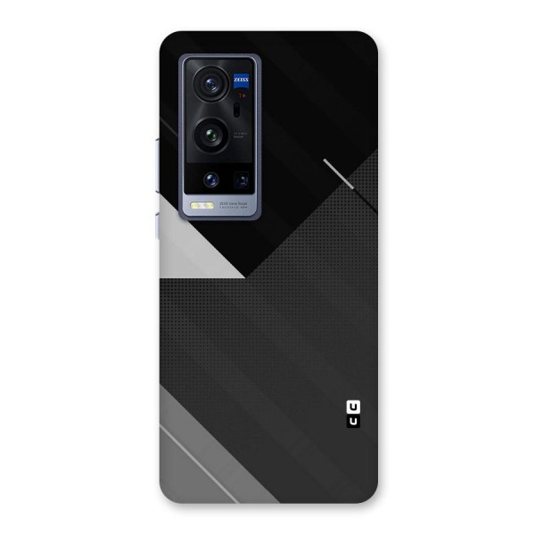 Slant Grey Back Case for Vivo X60 Pro Plus