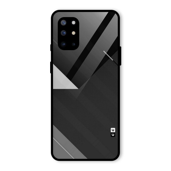 Slant Grey Glass Back Case for OnePlus 8T