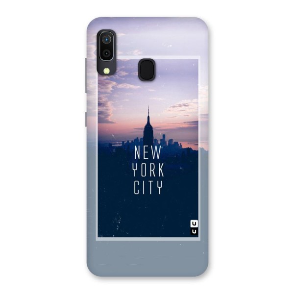 Sleepless City Back Case for Galaxy A20