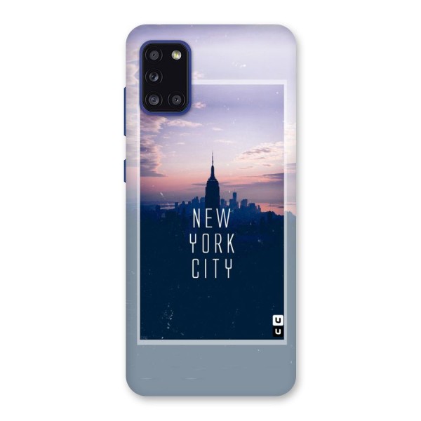 Sleepless City Back Case for Galaxy A31